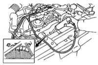  Проверка и регулировка установки угла опережения зажигания Subaru Forester