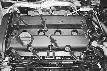 Как снять крышку двигателя ford fusion