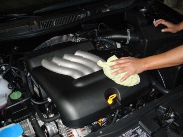 как мыть двигатель автомобиля керхером 