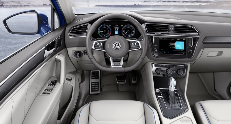 Volkswagen Tiguan 2017 интерьер