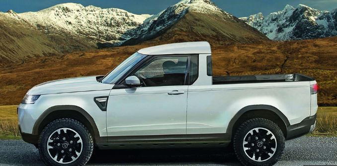В 2020 году на рынке появится пикап Land Rover Defender 