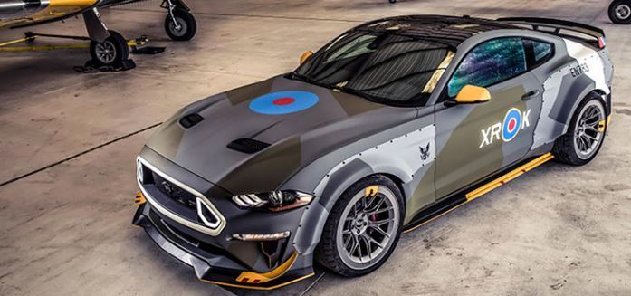 Ford Mustang в стиле военных истребителей: что подготовил производитель своим поклонникам?