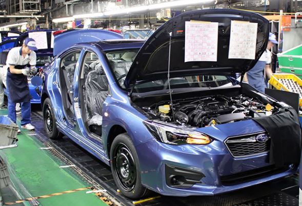 В Японии приостановлена работа завода Subaru