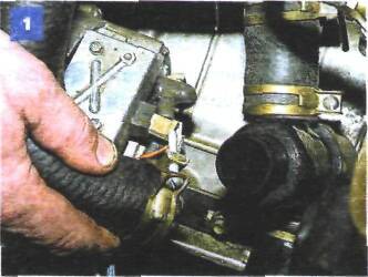 Снятие и проверка термостата на автомобиле с двигателем УМПО-331
