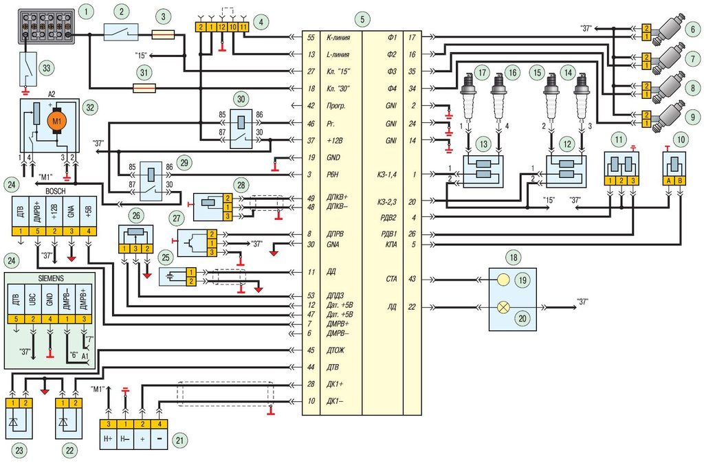 Схема выхлопной системы уаз хантер змз 409