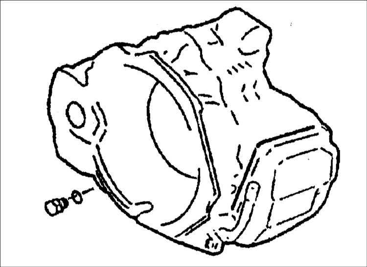  Замена уплотнительного кольца датчика температуры трансмиссионной жидкости Kia Clarus