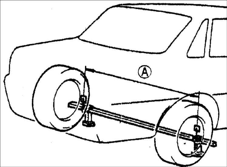  Регулировка углов установки задних колес Kia Clarus