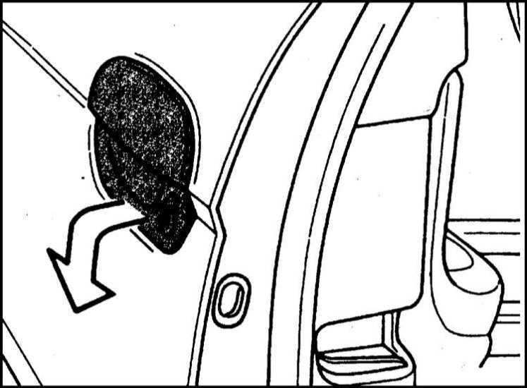  Снятие и установка наружной ручки двери BMW 5 (E39)