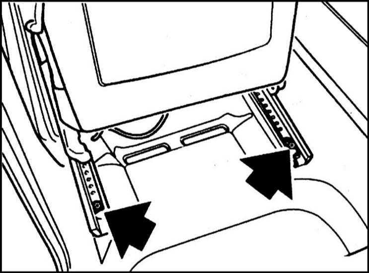  Снятие и установка переднего сиденья BMW 5 (E39)