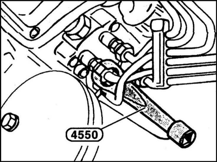  Снятие и установка головки цилиндров BMW 5 (E39)